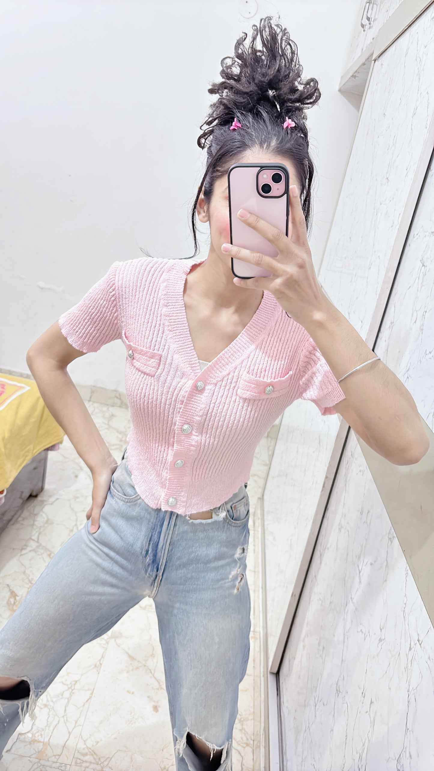 Size-XS-S-M , Bust -30-32-34