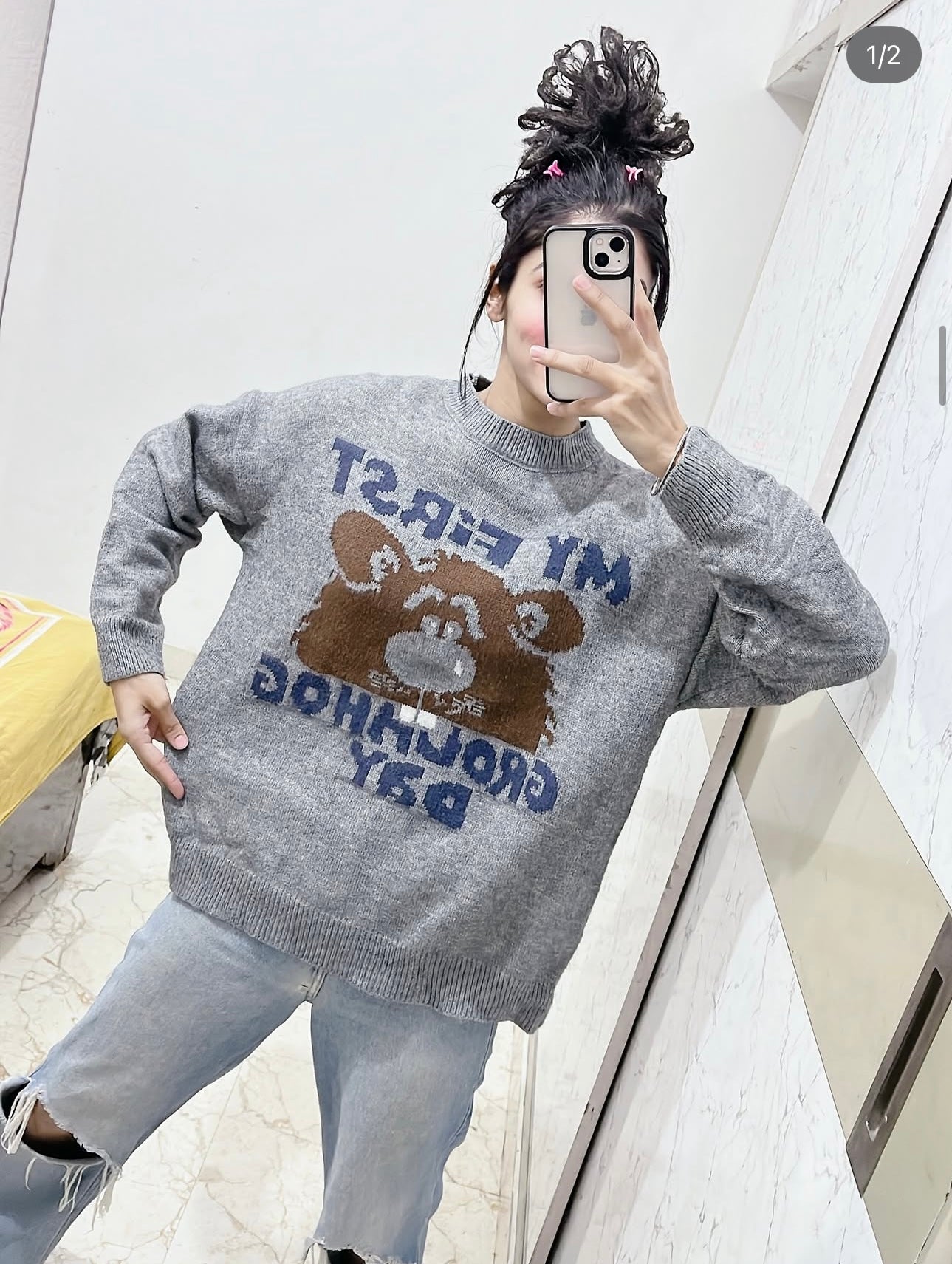 Size-L-XL , Bust -Free