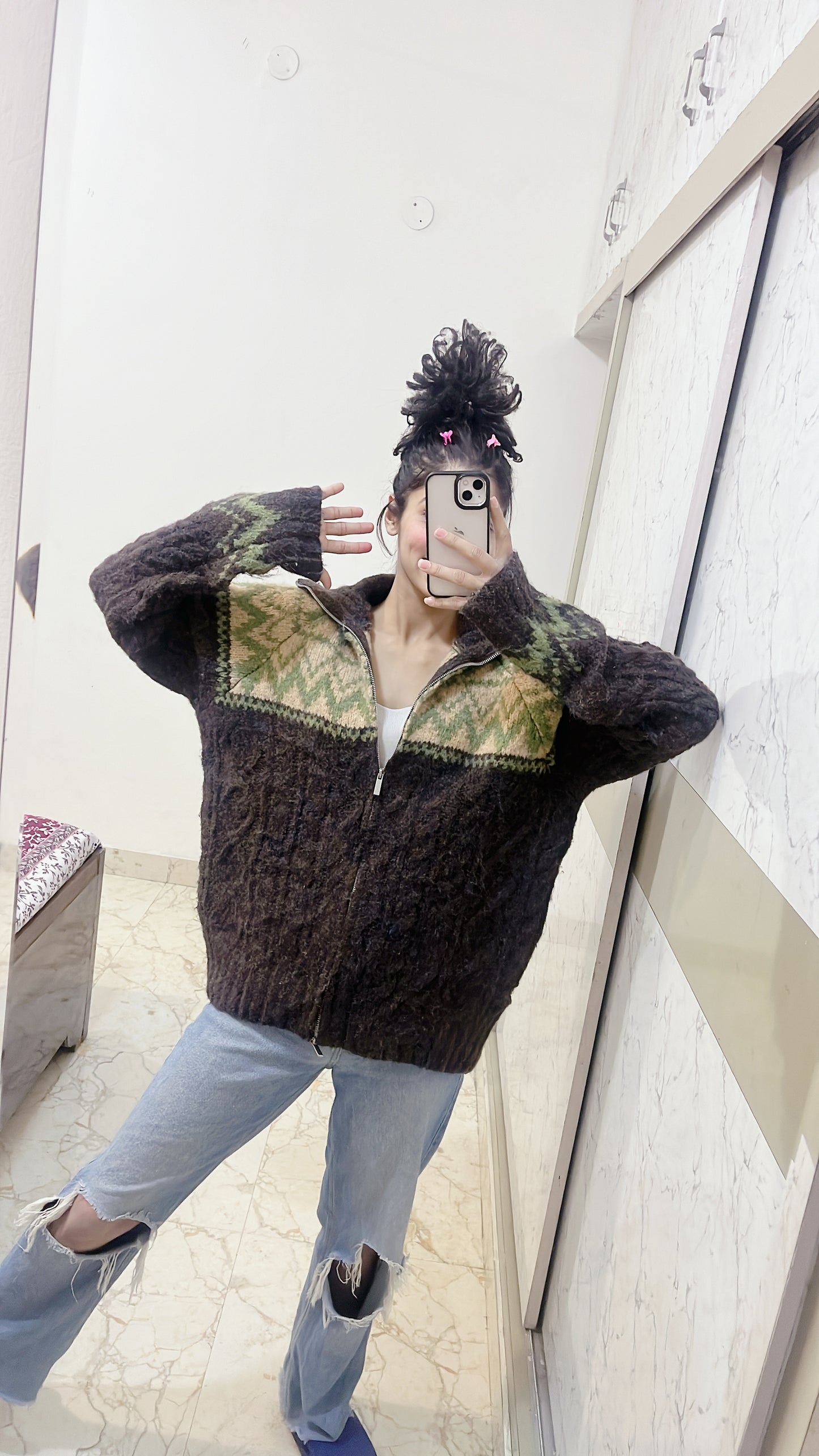 Size-L-XL , bust -42