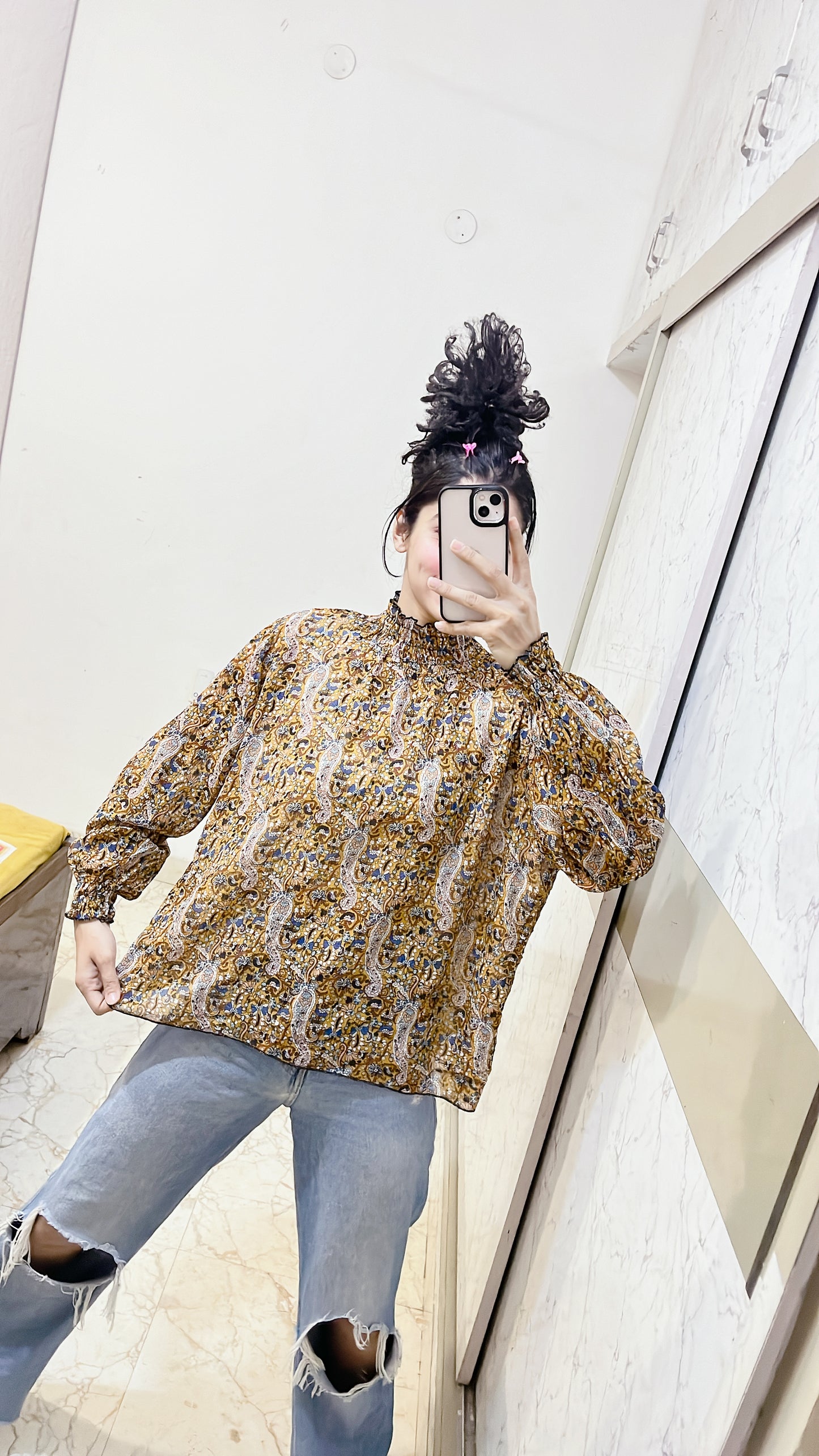 Size-L-XL , bust -40-42