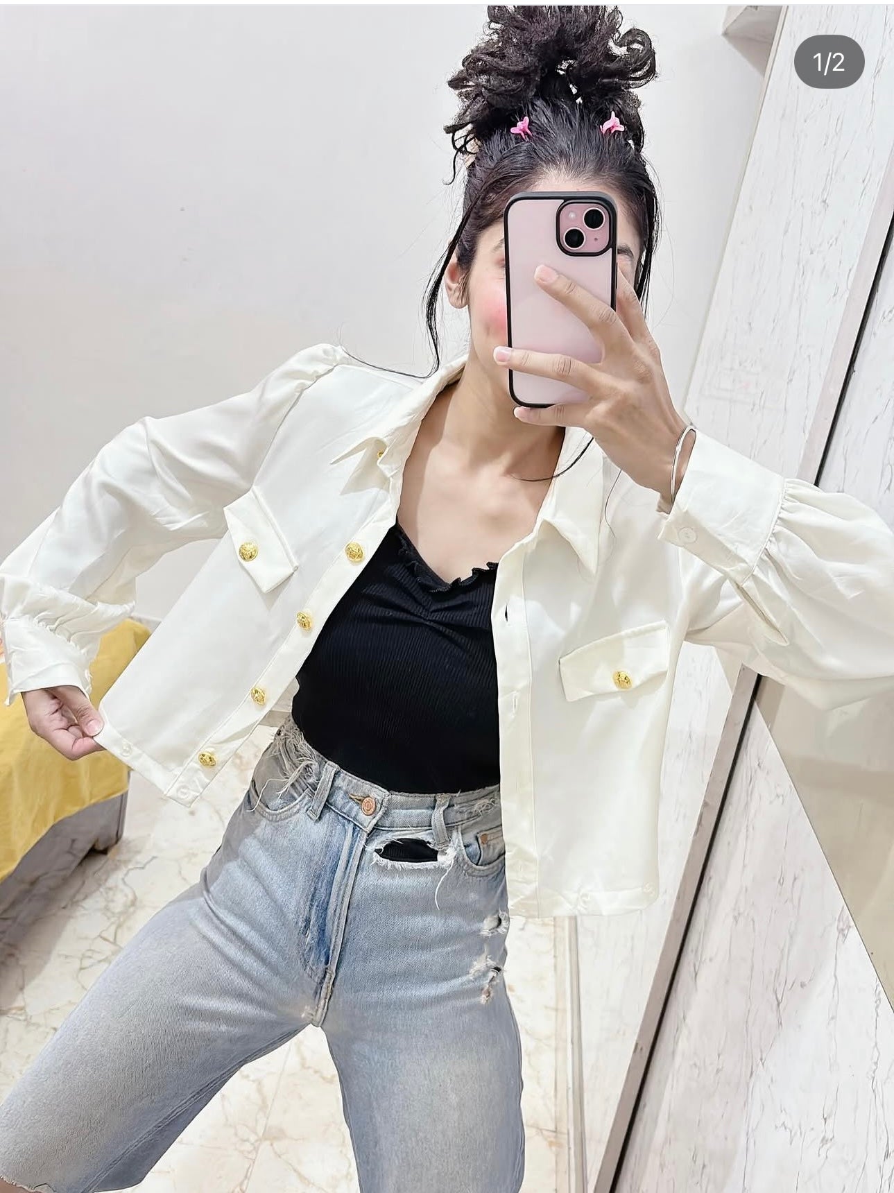 Size-XS-S , Bust -30-32
