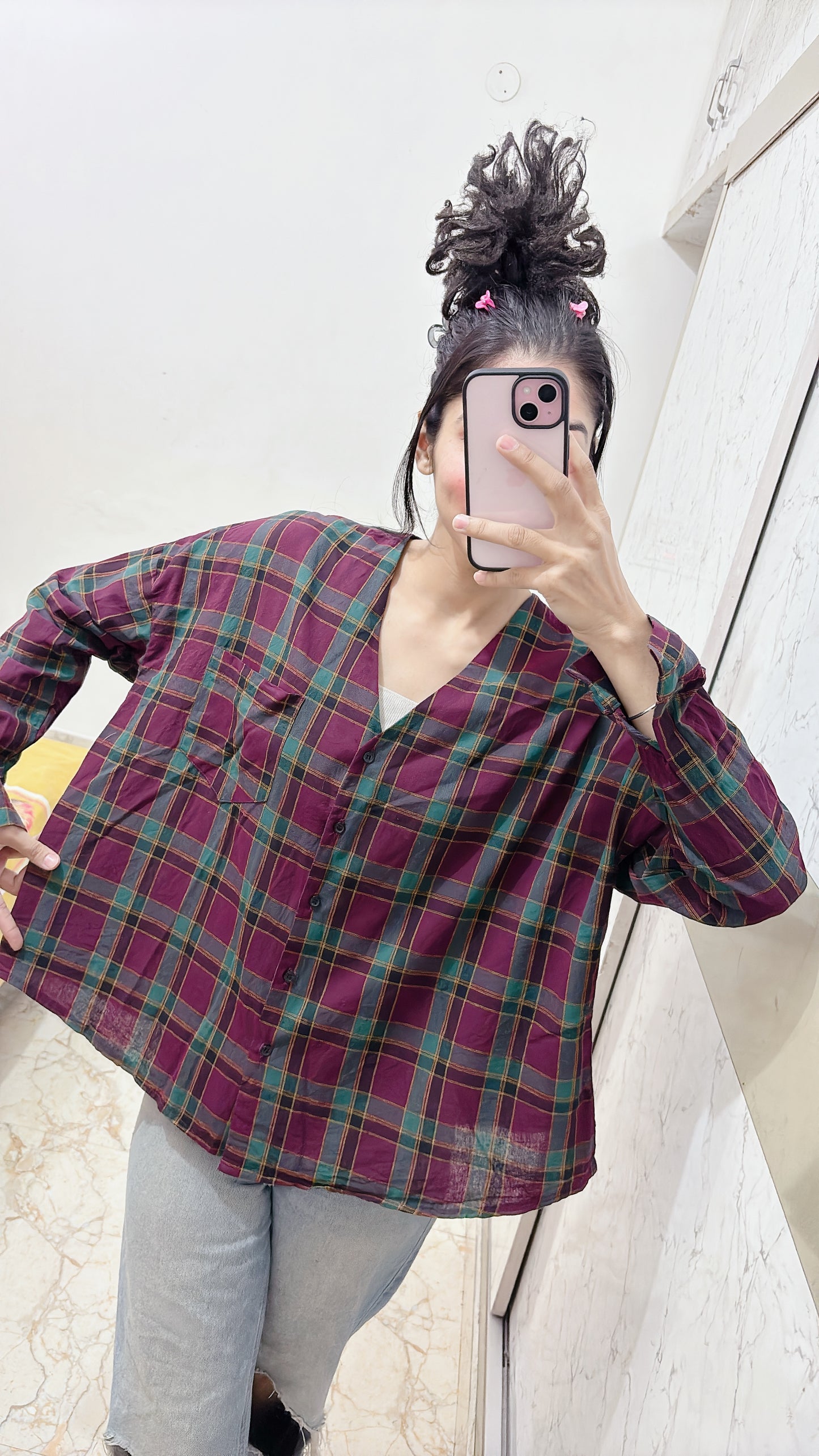 Size-L , Bust-free