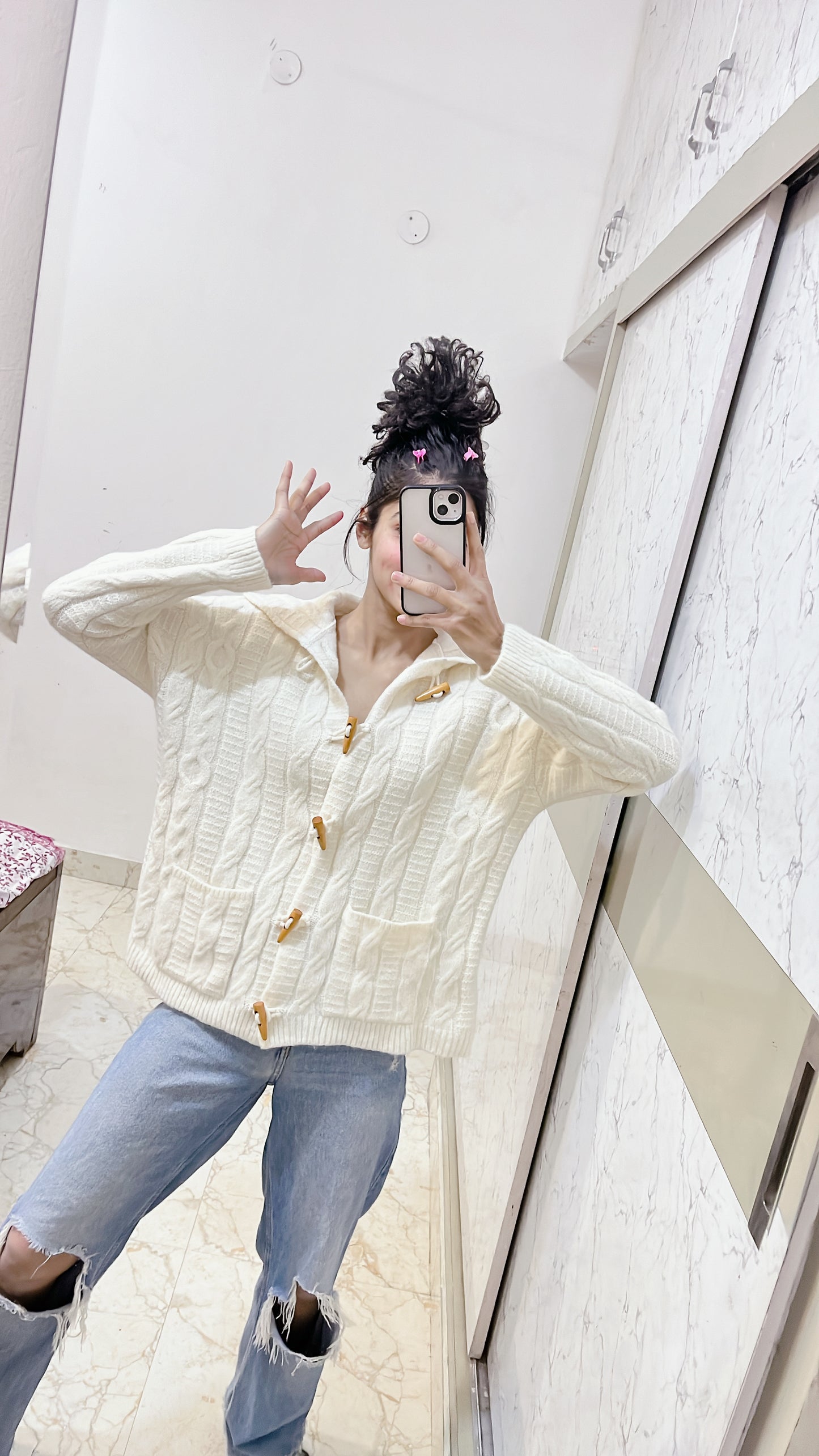 Size-L-XL , bust -40-42