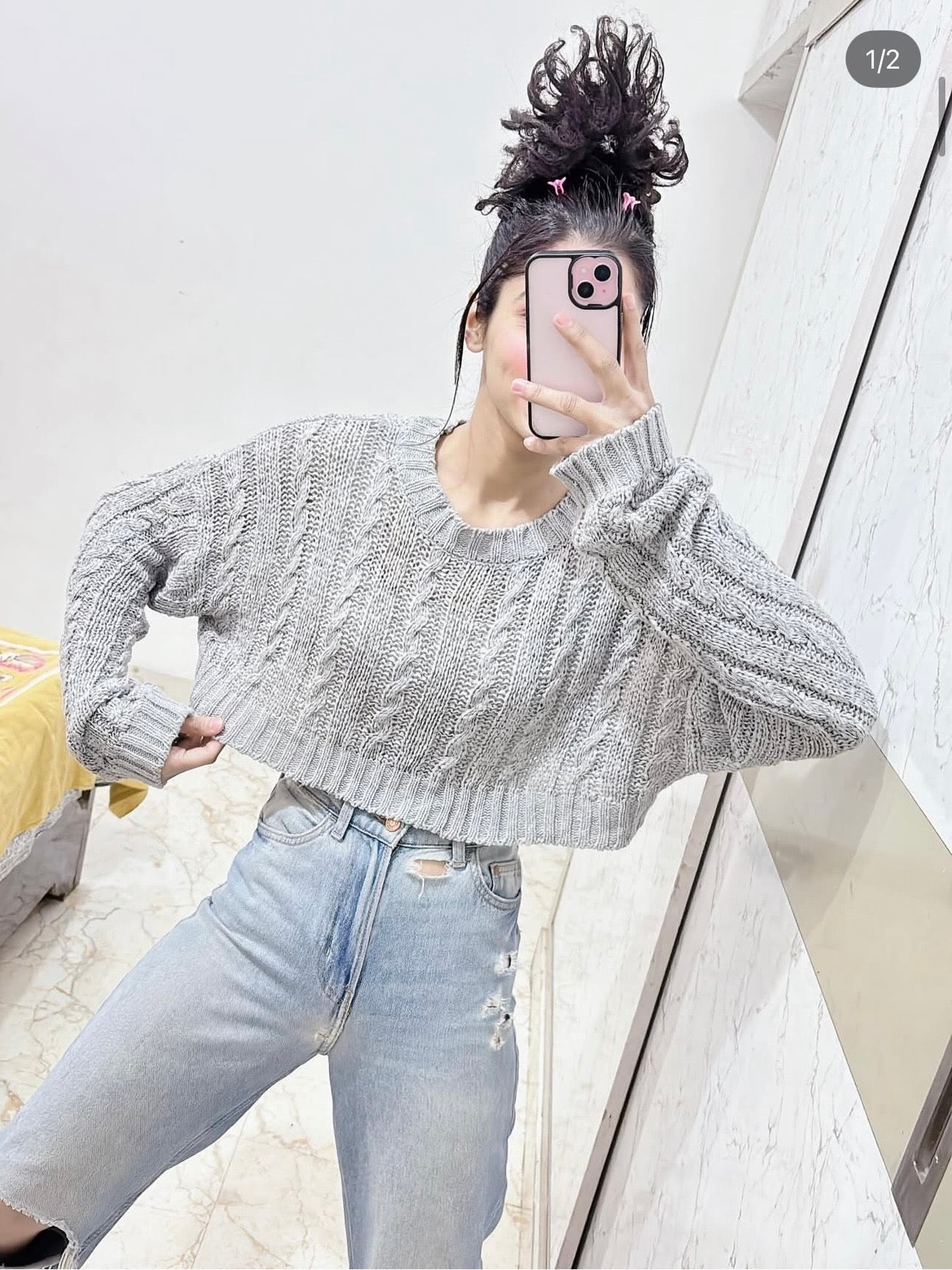size-L , Bust-Free