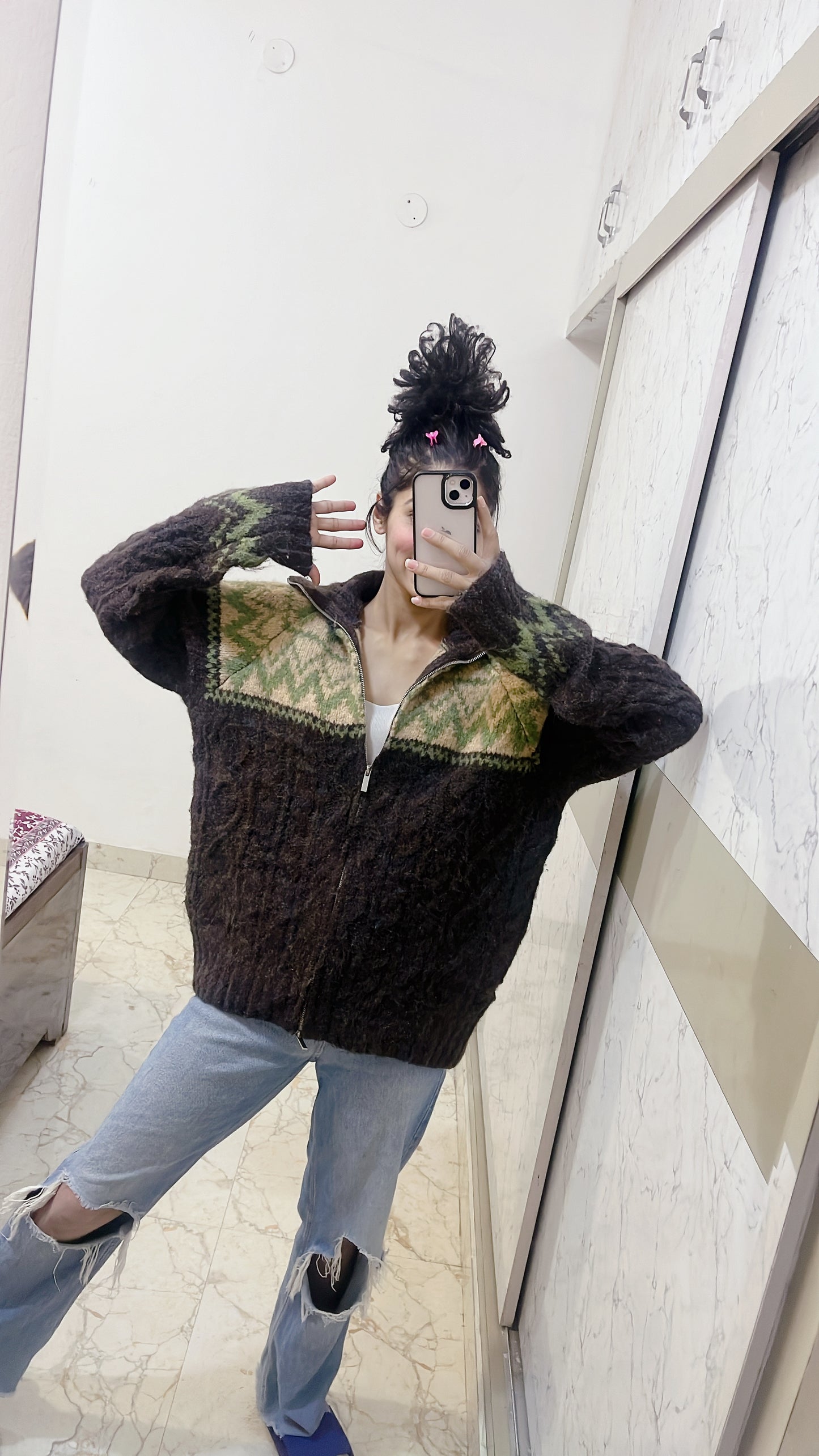 Size-L-XL , bust -42