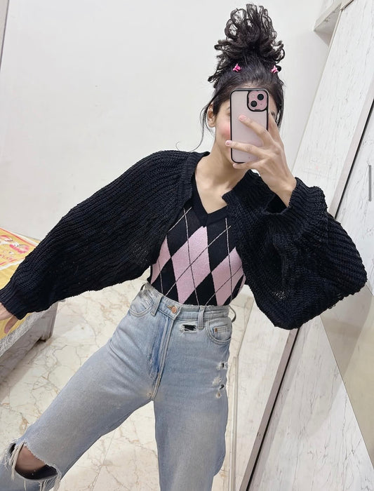 Size-L , Bust -Free( Bolero )