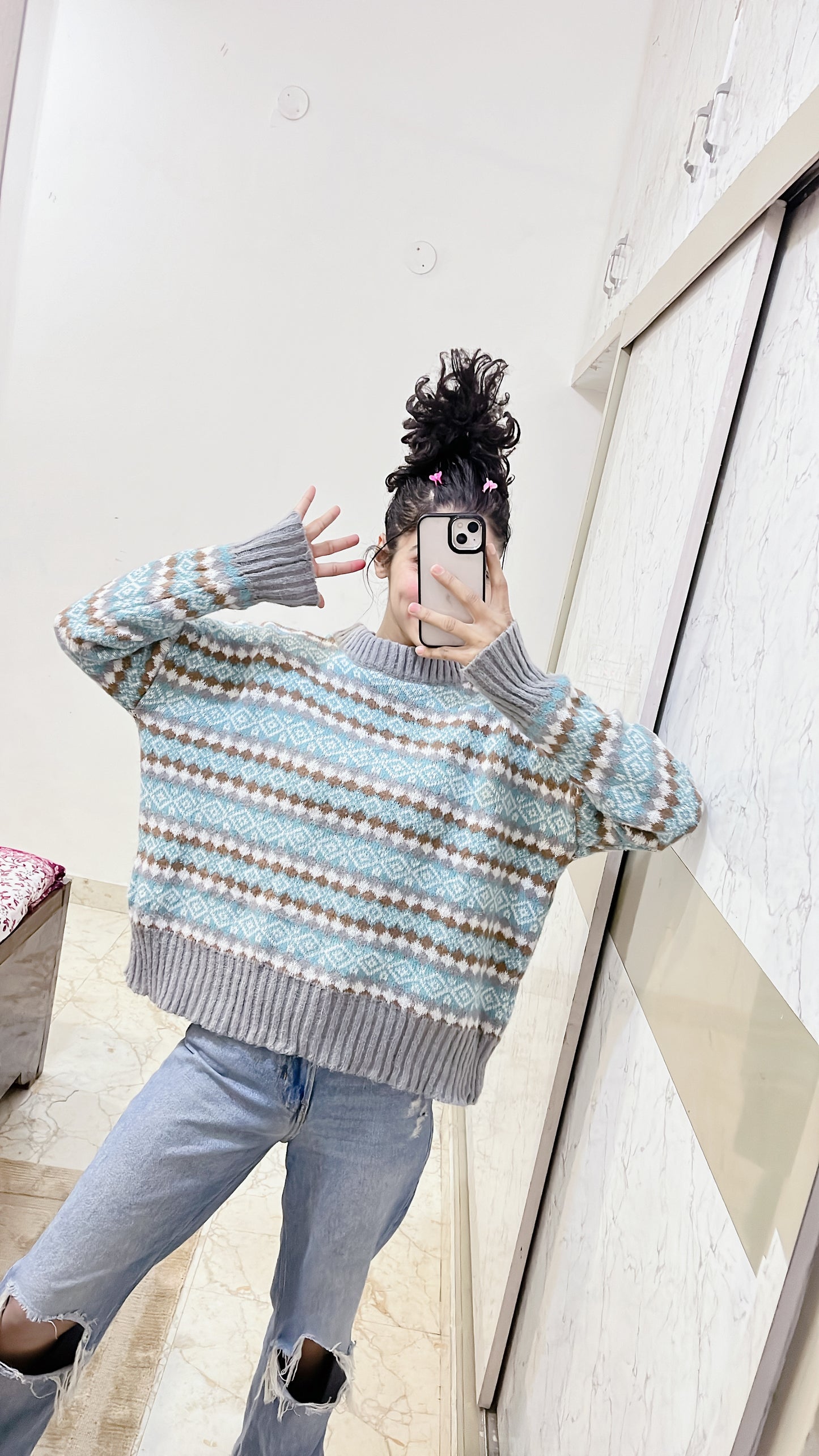 Size-L-XL , bust -40-42