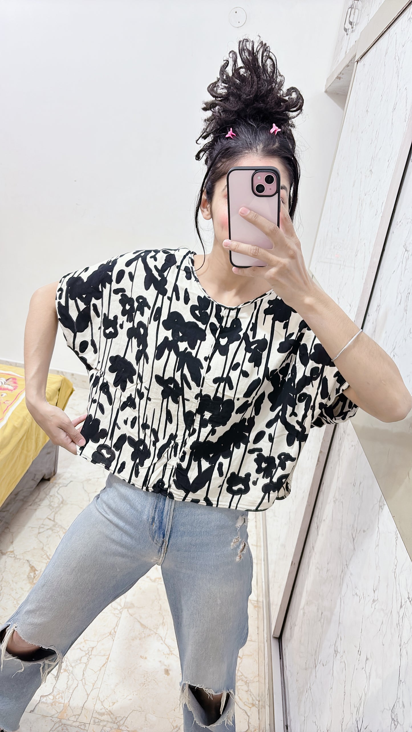 ( Brand - ZARA )Size-L , Bust -free
